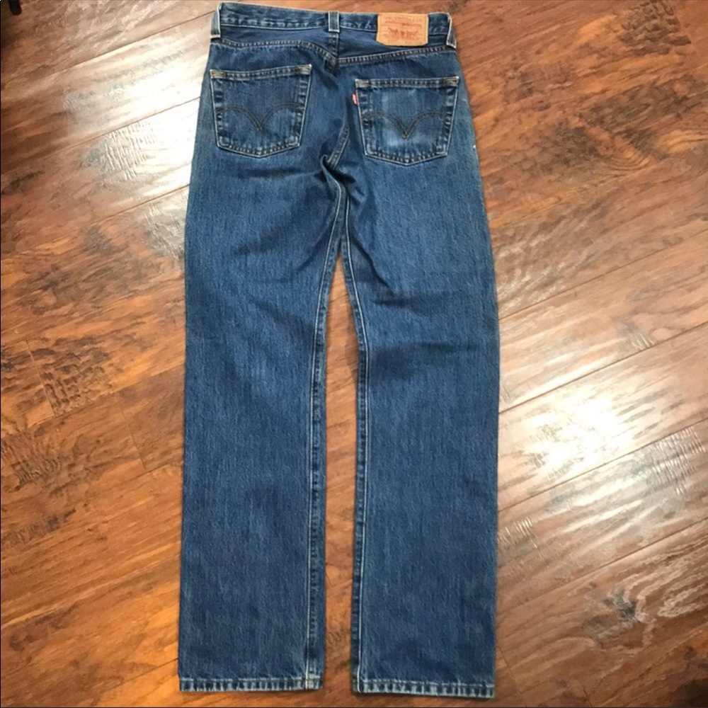 LEVIS 501 button fly jeans